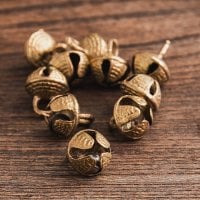 グングル用鈴【直径:約1.5cm前後】10個セット(内2個予備)