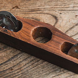 インドのカルタル 片手分ペア〔1組2個〕  Kartal インドのパーカッション - サブ4