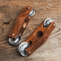 インドのカルタル 片手分ペア〔1組2個〕  Kartal インドのパーカッション