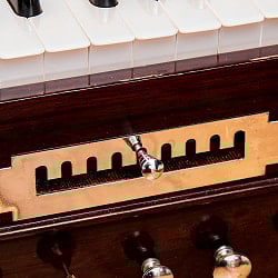 【DUTTA＆CO社製】9スケールチェンジャータイプ 37key ハルモニウム(高級品) - サブ5