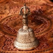 ブラスのハンドベル 高さ:12cm