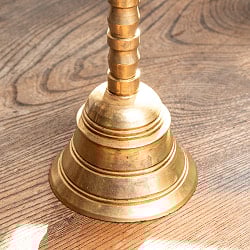 【1点物】ナーガとガルーダのハンドベル 寺院サイズ  高さ：21.5cm 1.1kg - サブ5