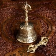 密教法具・金剛鈴ガンター【高さ:15cm】