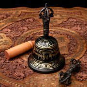 密教法具・金剛鈴（ガンター）- 15cm