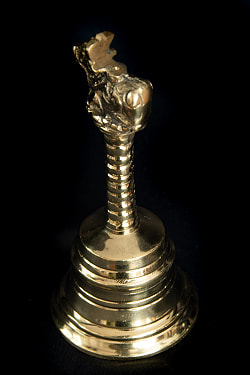 牛のハンドベル【約14cm】 - サブ4