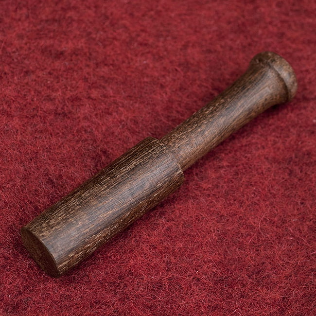 金剛鈴/ガンターと金剛杵/ヴァジュラのセット(スティック付き) 【高さ:16cm】 9 - このようなスティックが付属します。デザインなどはランダムで選ばせて頂いております
