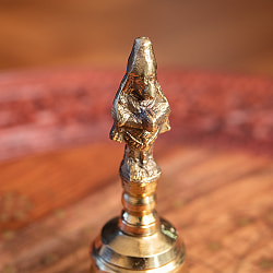 ブラス製ハヌマーンのハンドベル【約9.5cm】 - サブ2