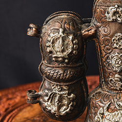 【1点物】密教法具・金剛鈴 宝匣 ガンター・バジュラ・ケースのフルセット - サブ4