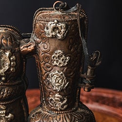 【1点物】密教法具・金剛鈴 宝匣 ガンター・バジュラ・ケースのフルセット - サブ5