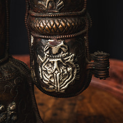 【1点物】密教法具・金剛鈴 宝匣 ガンター・バジュラ・ケースのフルセット - サブ5