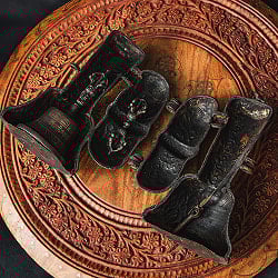 【1点物】密教法具・金剛鈴 宝匣 ガンター・バジュラ・ケースのフルセット - サブ2