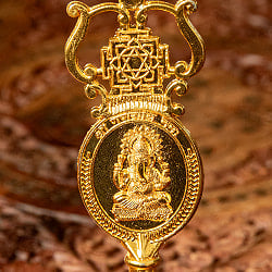 インド神様のハンドベル ガネーシャ・ラクシュミ・ハヌマーン・ヤントラ ガンター - サブ2