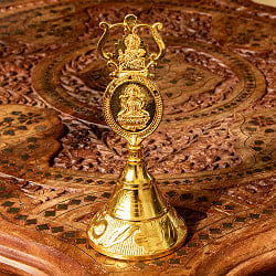 インド神様のハンドベル ガネーシャ・ラクシュミ・ハヌマーン・ヤントラ ガンター - サブ3