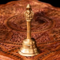 ブラスのハンドベル 高さ：14cm