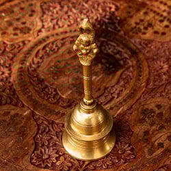 ブラスのハンドベル 高さ：19.5cm - サブ4