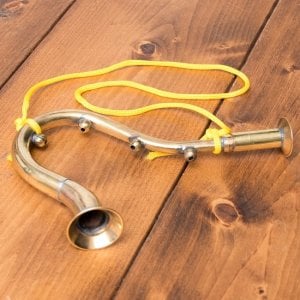 インドのマーチングラッパ ワインディングタイプ