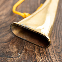 インドのマーチングラッパ ストレート 26cm - サブ3