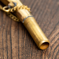 インドのマーチングラッパ ストレート 16cm - サブ4