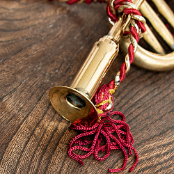 インドのマーチングラッパ 小 14cm - サブ4