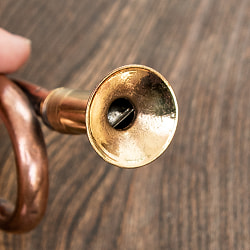 [インド品質]インドのマーチングラッパ　小 15cm【ワケアリ】 - サブ3