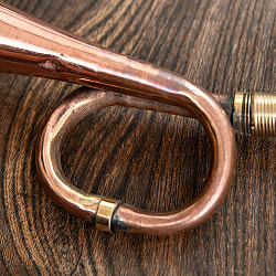 [インド品質]インドのマーチングラッパ　小 15cm【ワケアリ】 - サブ4