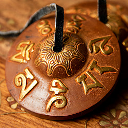 【7cm】オンマニペメフム パンチャ・バルナ ディンシャ - ライトブラウン - サブ2