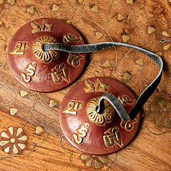 【6cm】オンマニペメフム パンチャ・バルナ ディンシャ - ブラウン - サブ3