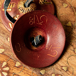 【6cm】オンマニペメフム パンチャ・バルナ ディンシャ - ブラウン - サブ4