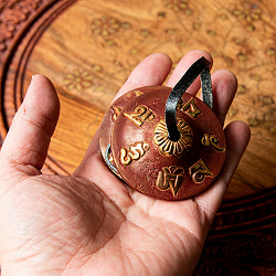 【6cm】オンマニペメフム パンチャ・バルナ ディンシャ - ブラウン - サブ5