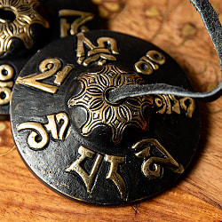 【7cm】オンマニペメフム パンチャ・バルナ ディンシャ - 黒 - サブ2