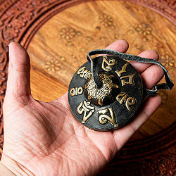 【7cm】オンマニペメフム パンチャ・バルナ ディンシャ - 黒 - サブ5