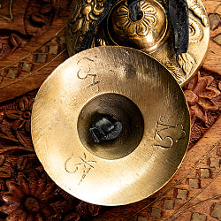 ゴールド系ディンシャ(大7.5cm) -ドラゴン柄 - サブ4