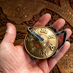 オンマニペメフム柄 ディンシャ【約6.5cm】 - サブ5