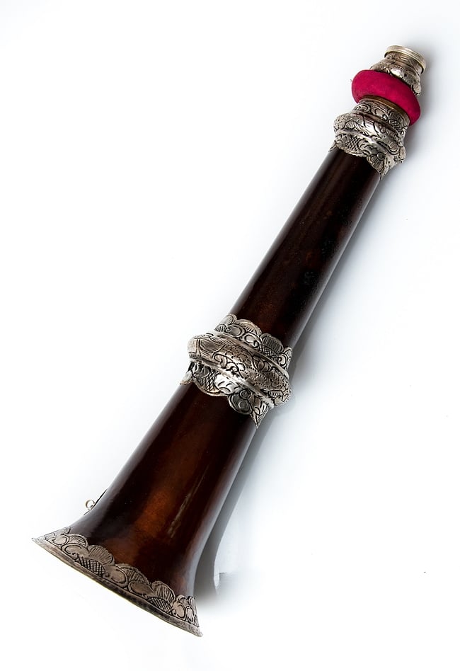 チベタン・ホルン - 140cm 6 - このように短く収納できます。