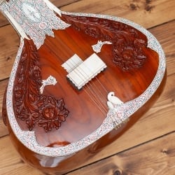 一流メーカー製シタールセット（ダブルトゥンバ）（Kanailal ＆ Sons） - サブ4