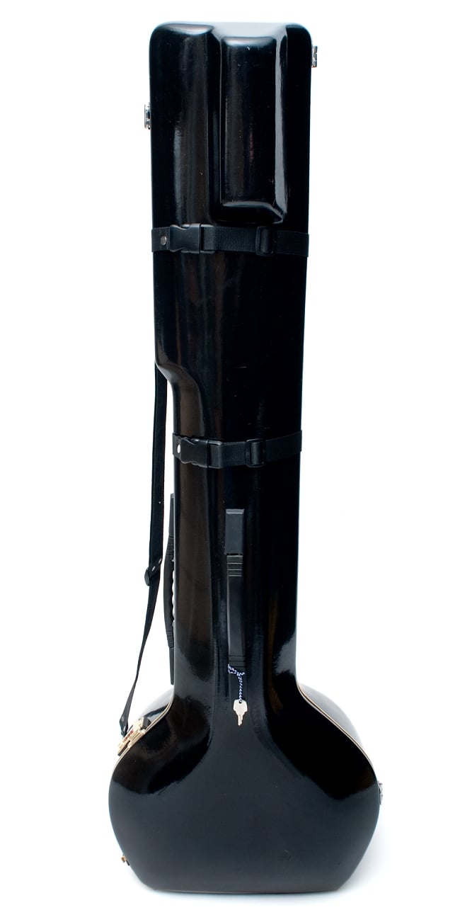 練習用シタールセット（グラスファイバーケース） 8 - 安心のグラスファイバーケース付き！