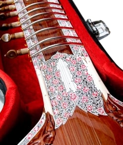 【Kartar Music House社製】シタールセット（グラスファイバーケース） - サブ3