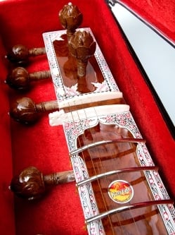 【Kartar Music House社製】シタールセット（グラスファイバーケース） - サブ5