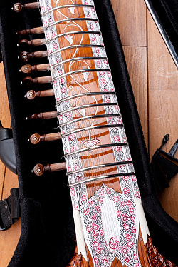 【Kartar Music House社製】エレクトリックシタールセット（グラスファイバーケース） - サブ3