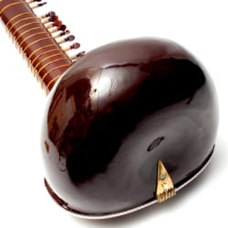 【Kartar Music House社製】シンプルシタールセット（グラスファイバーケース） - サブ5