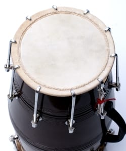 ドーラク(Dholak) インドの両面太鼓 ボルト締め高級タイプ - サブ5