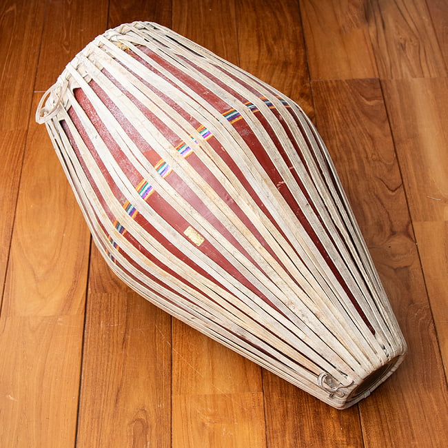 コール KHOL　インド伝統の締太鼓〔PALOMA社製〕の写真インド　打楽器,打楽器,民族楽器,コール,khol,両面太鼓