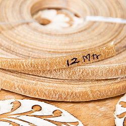 バヤン用革紐-約12m(ムンバイ製) - サブ4