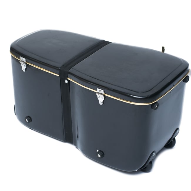 タブラ　インド製　社外ケース付属 新品） タブラセット Tabla set ファイバーケース付き - ::民族