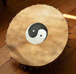 ネパールの民族打楽器 ダンプ タマン ドラム Damphu-Tamang-Drum 35cm  - サブ2