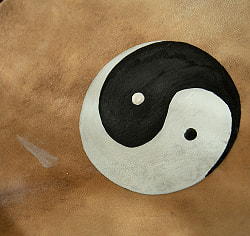 ネパールの民族打楽器 ダンプ タマン ドラム Damphu-Tamang-Drum 35cm  - サブ3