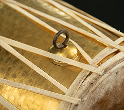 ネパールの民族打楽器 ディマイ Dhimay 28cm 【1点物・再入荷なし】 - サブ3