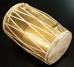 ネパールの民族打楽器 ディマイ Dhimay 28cm 【1点物・再入荷なし】 - サブ5