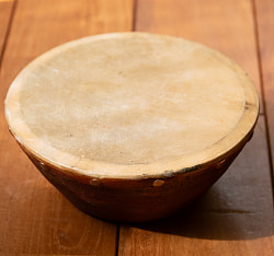 ネパールの民族打楽器 カインジャディ Khaijadi-Khañjari-खैजडी - サブ4