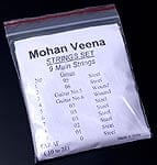 モハーン　ヴィーナ(Mohan Veena)の弦セットの商品写真